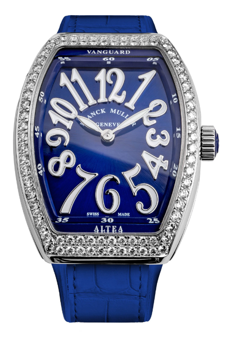Best Replica Franck Muller Vanguard Altea Diamonds Blue Watch